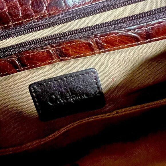 Cole Haan Leather  Brown Clutch - Picture 5 of 7